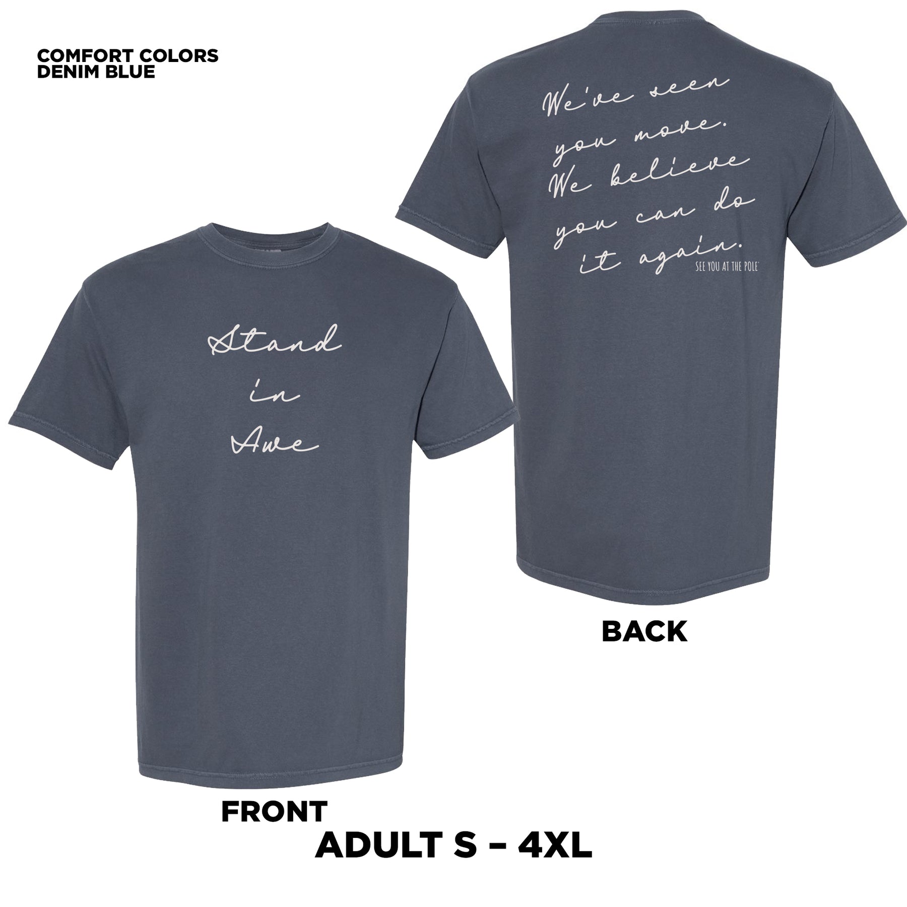 Comfort Colors Denim Blue Premium T-Shirt