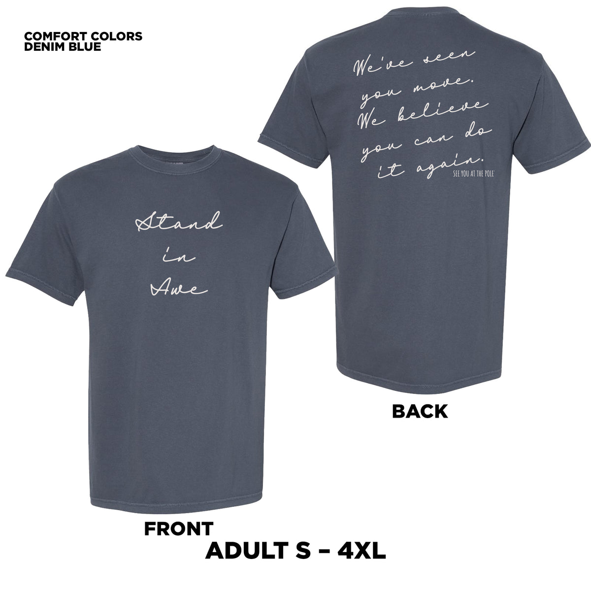 Comfort Colors Denim Blue Premium T-Shirt