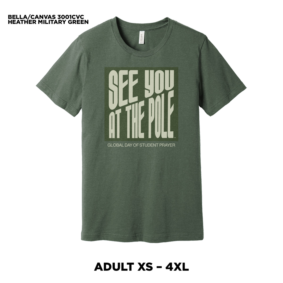 Heather Military Green Premium Soft T-Shirt