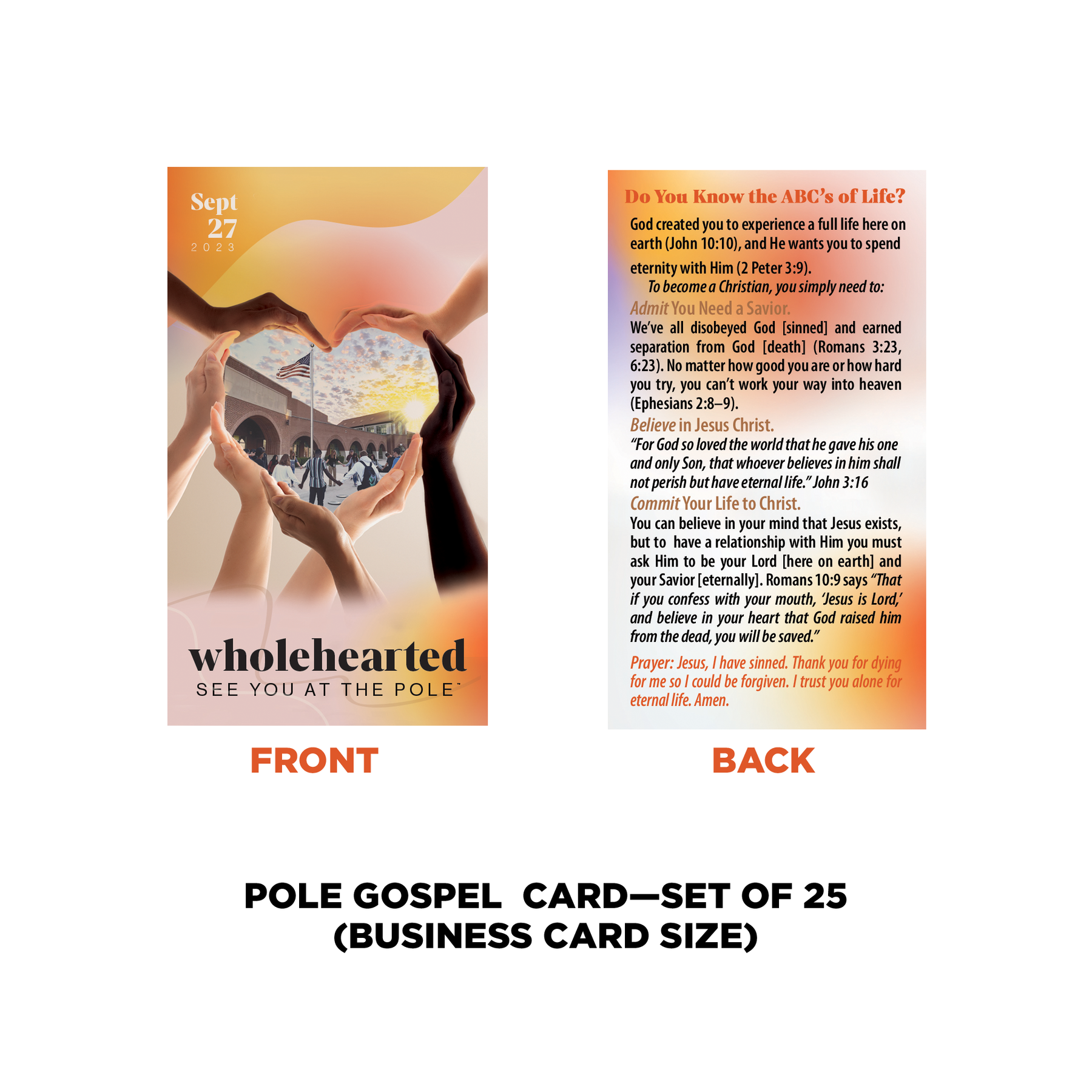 Pole Gospel Card (set of 25)