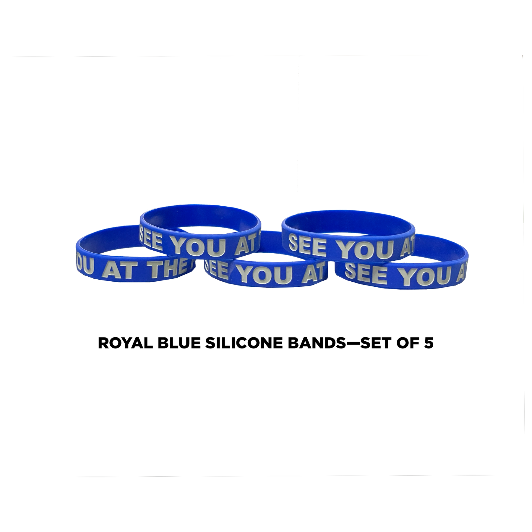 Royal Silicone Band (set of 5)