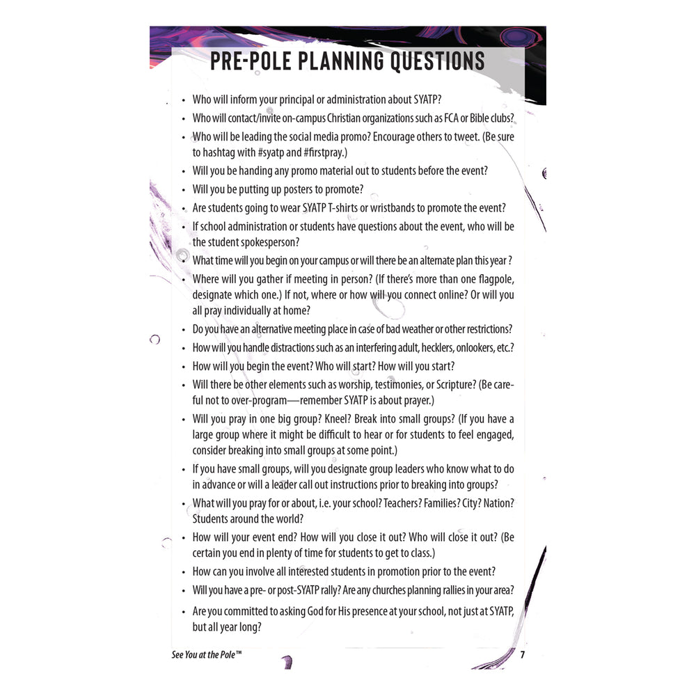 Planning Tools