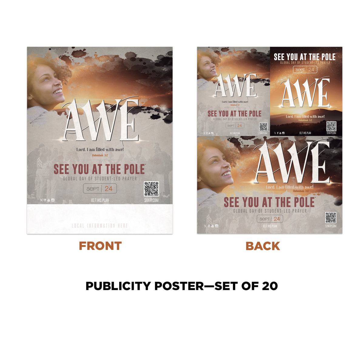 Publicity Poster (set of 20)