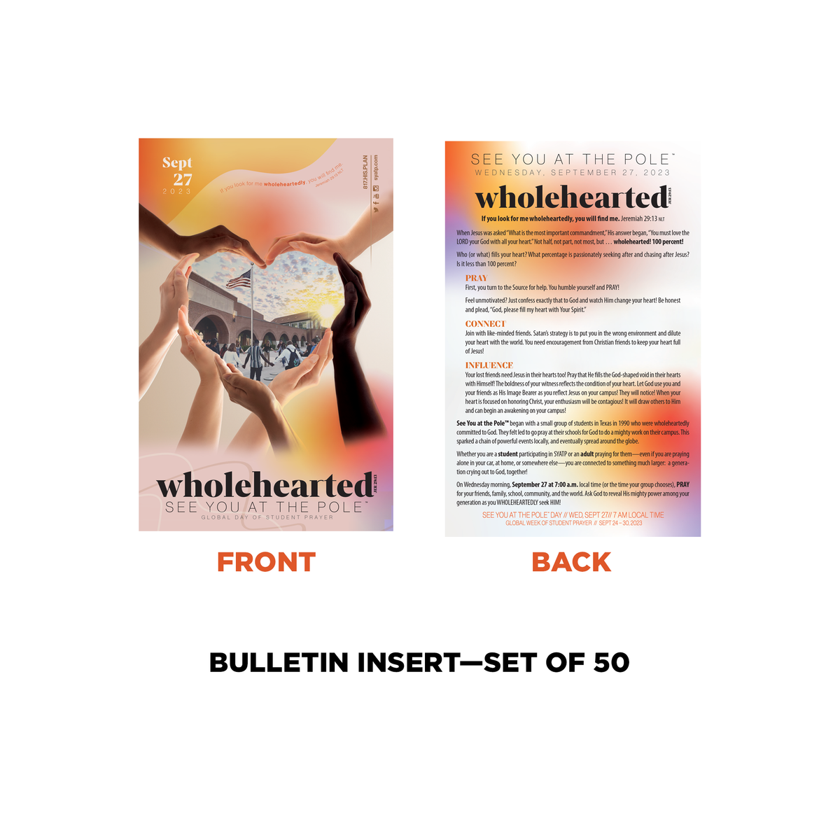Bulletin Insert/Flyer (set of 50)