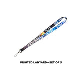 Printed Lanyard (set of 5)